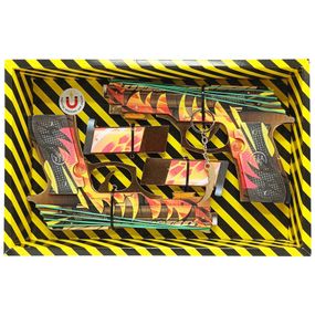 Збірна модель Гумостріл "Berettas BLAZING" BOX DB-BL 2 шт