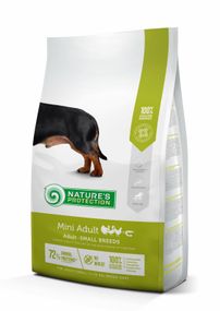 Корм Nature's Protection Mini Adult Small Breeds сухой для взрослых собак малых пород 7.5 кг