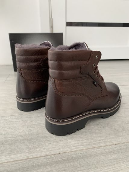 Польські коричневі черевики 40 41 42 43 44 45 розмір | Зображення 7