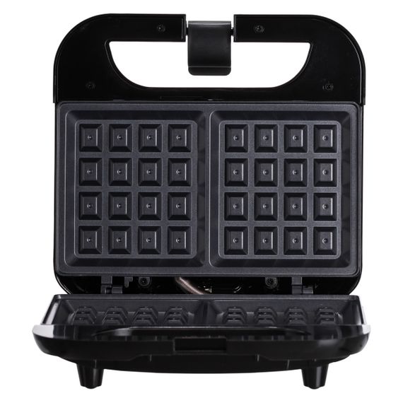 Вафельниця з антипригарним покриттям, швидким нагріванням і квадратною формою вафель 750 Вт Sokany SK-08070 | Зображення 1