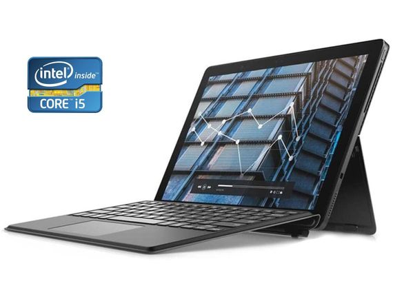 Нетбук-трансформер Б-класс Dell Latitude 5290 2-in-1 / 12.5" (1920x1080) IPS Touch / Intel Core i5-8350U (4 (8) ядра по 1.7 - 3.6 GHz) / 8 GB DDR4 / 128 GB SSD / Intel UHD Graphics 620 / WebCam / Win 10 Pro б/у