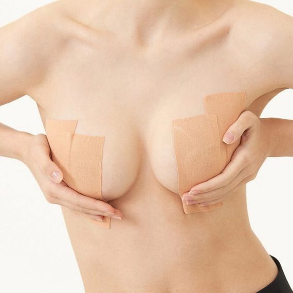 Лента для бюста 10354 5х500 см бежевая | Зображення 3