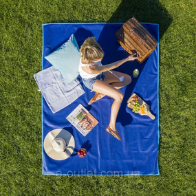 Анти-песок пляжный коврик Sand Free Mat подстилка антипесок,пляжное покрывало