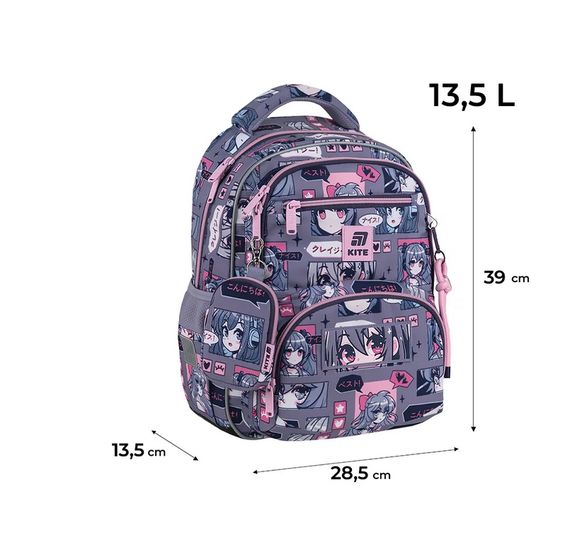 Шкільний рюкзак K25-773M-5 Kite Education "Anime Girl" (4063276198211) | Зображення 9