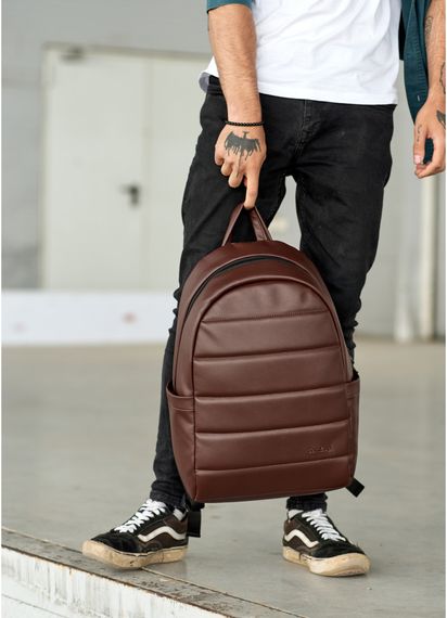 Чоловічий рюкзак Sambag ZARD LRT шоколадний 46 х 28 х 13 см (25088020m) | Зображення 3