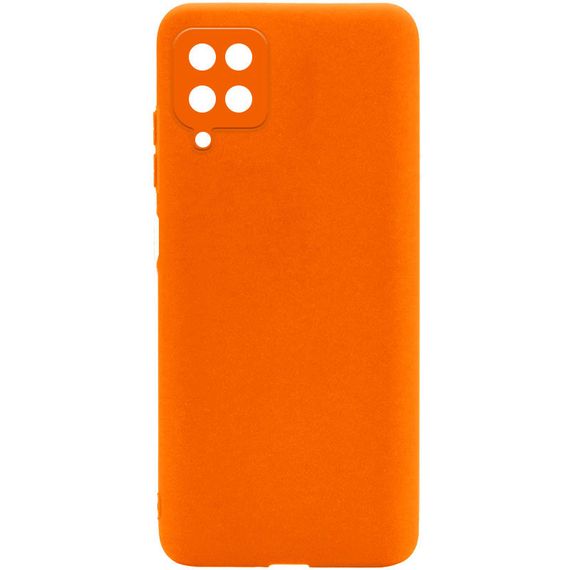 Силіконовий чохол Candy Full Camera для Samsung Galaxy M33 5G Жовтогарячий/Orange