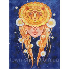 Алмазная мозаика "Лев" ©lesya_nedzelska_art AMO7566 Идейка 30х40 см