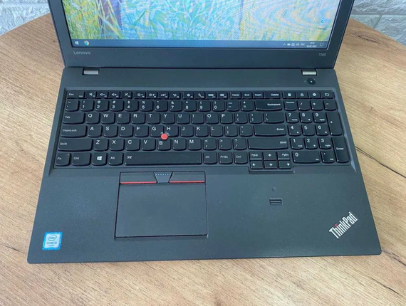 Ноутбук Lenovo Thinkpad T560 15.6" HD i5 6300U 8Gb SSD 256Gb Б/В | Зображення 1