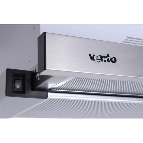 Кухонні телескопічна витяжка 50 см нержавійка VENTOLUX GARDA 50 INOX (450) | Зображення 1