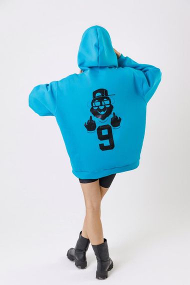 Зіп Худі унісекс МА (01) бірюза | Зображення 6