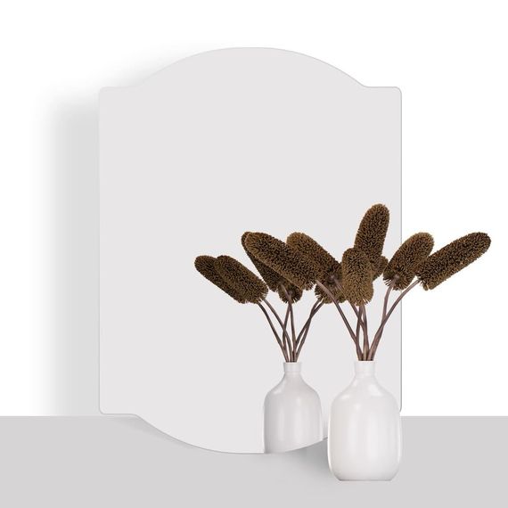 Дзеркальна наліпка (акрил) 3D 30*40cm*2mm Silver (S) SW-00001522 | Зображення 3
