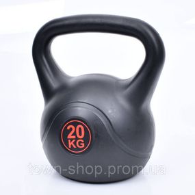 Гиря универсальная MS 4196-20 черный 20 кг