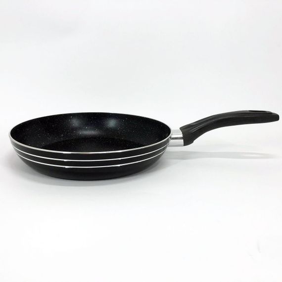 Сковорода 22 см чорний мармур UNIQUE UN-5153 | Антипригарна сковорода Мармурова сковорода | Зображення 5