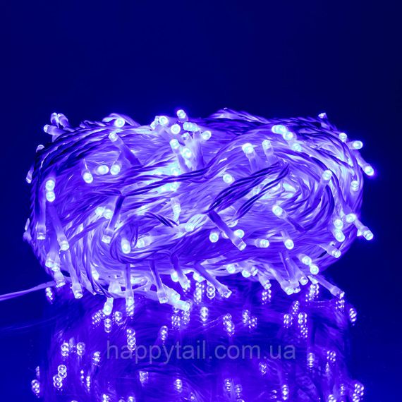 Гірлянда Нитка вулична 30 м 300 LED білий провід Синій CF300L30MWBL | Зображення 2