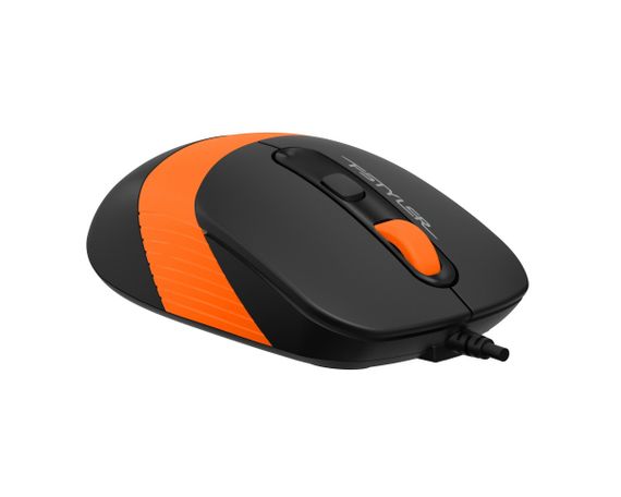 Миша комп'ютерна провідна A4Tech Fstyler FM10S Black/Orange оранжева | Зображення 4
