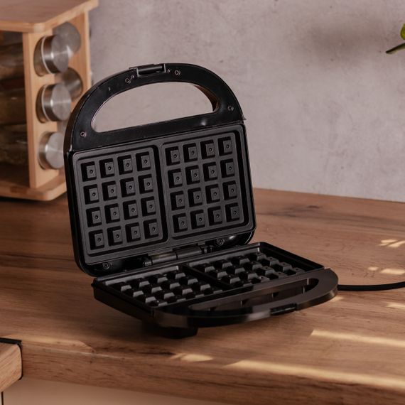 Вафельниця з антипригарним покриттям і подвійним нагріванням для бельгійських вафель 750 Вт Sokany SK-08074 | Зображення 8