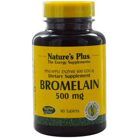 Бромелайн Nature's Plus Bromelain 500 mg 90 Tabs NTP4409