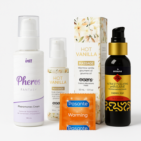 COMBO набір - Warming (EXSENS + Intt + Sensuva + Pasante) XL