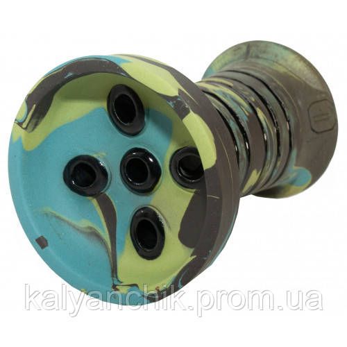 Чаша для кальяну Lavart Spectra Glaze Dark Lagoon | Зображення 1