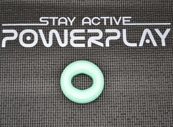 Еспандер кистьовий силіконовий PowerPlay PP-4330 Hand Grip Loops Medium 22.5-27 кг. М'ятний | Зображення 6
