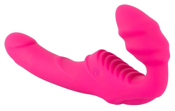 Страпон - Vibrating Strapless Strap-On | Зображення 6