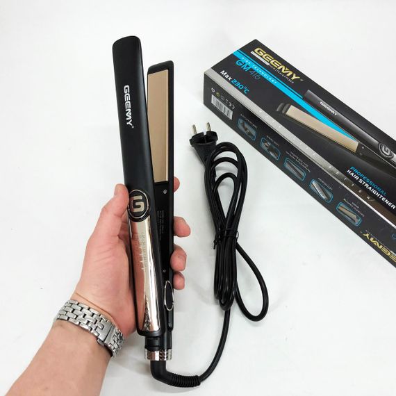 Выпрямитель для густых волос, Утюжок для выравнивания прически, Утюжок-выпрямитель мощный FL-36