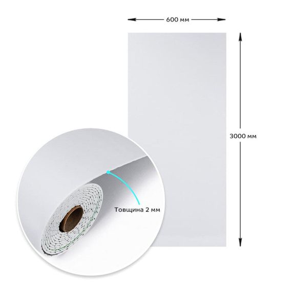 Самоклейна вінілова плитка в рулоні 600х3000х2мм Мат SW-00002973 | Зображення 2