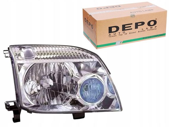 Фара Передняя Nissan X-Trail T30 2001-2007 Правая H4, Мех.Рег. | Зображення 1