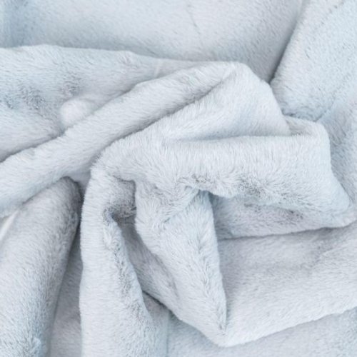 Килимок для підлоги з еко-хутра ТМ Dariana Moonbeam 60*90 см світло-сірий | Зображення 4