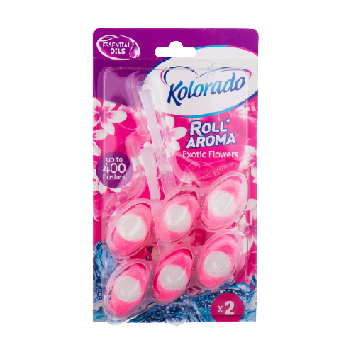 Блок туалетний Duopack Roll Aroma Exotic Flovers KOLORADO