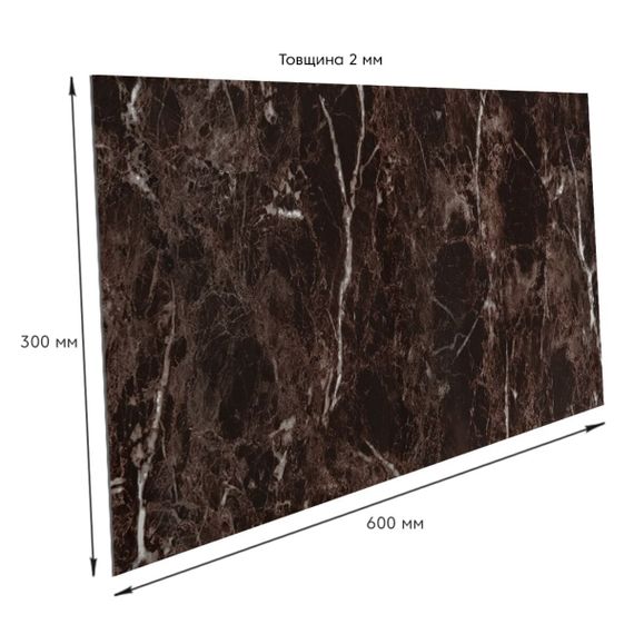 Самоклеюча стінова PET плитка 600*300*2mm (D) SW-00002319 | Зображення 2