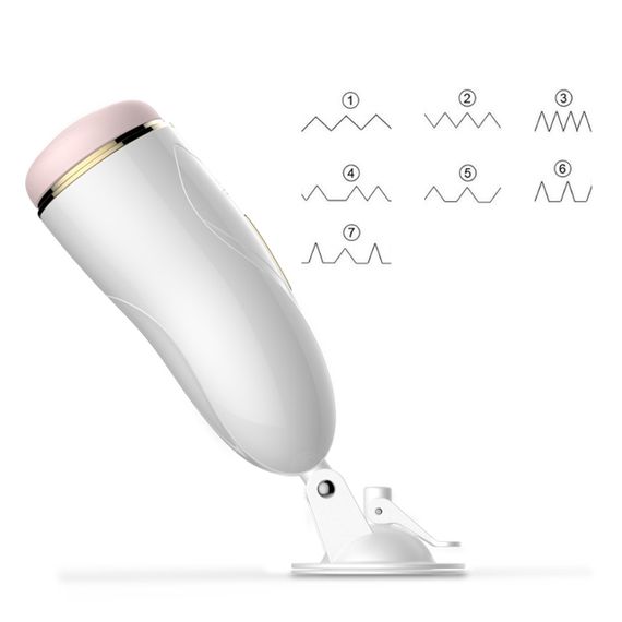 Мастурбатор Vibrating Masturbation Cup USB 7 + Interactive Function / Talk Mode Sex Aura | Зображення 2