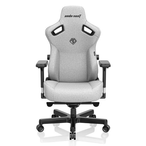 Крісло ігрове Anda Seat Kaiser 3 Fabric Size L Grey (AD12YDC-L-01-G-PV/F) | Зображення 1