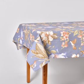 Скатертина IDEIA 87769 Україна 140*170  Бавовна Синій