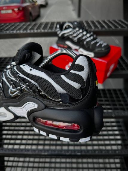 Кросівки Nike Air TN Plus Lace Toggle (Blk’n’Wht) | Зображення 8