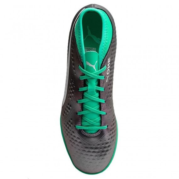 Cороконожки мужские Puma One 4 IL Syn TT 104934 01 (бирюзовый с серым, синтетика, на искусственное поле, пума) | Зображення 4