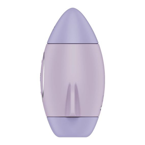 Вакуумний стимулятор з вібрацією Satisfyer Mission Control Violet, 2 незалежні мотори | Зображення 2
