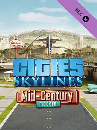 Cities: Skylines - Content Creator Pack: Mid-Century Modern (PC) - Steam Gift - EUROPE