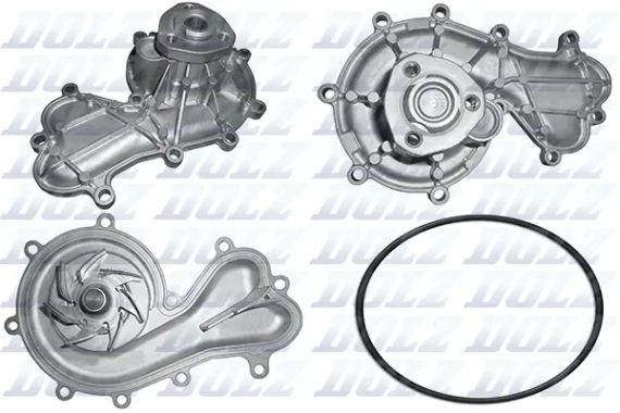 Водяной насос VW AMAROK, PORSCHE MACAN, AUDI Q7, DOLZ (A227) | Зображення 4