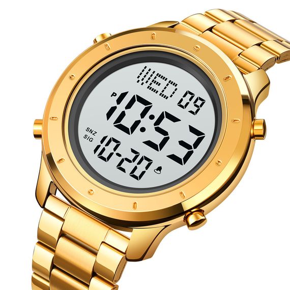 Годинник S2kmei 1864SGDWT Gold-White Steel | Зображення 1