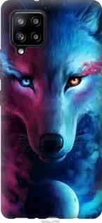 Чехол на Samsung Galaxy A42 A426B Арт-волк из пластика FCh_040840