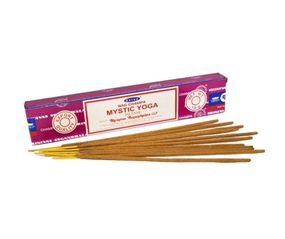 Аромапалички (пахощі) Satya Mystic Yoga (Містична йога) 15г 8904234402673