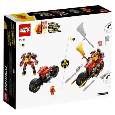 Конструктор LEGO Ninjago Робот-всадник Кая EVO 312 деталей (71783) | Зображення 5