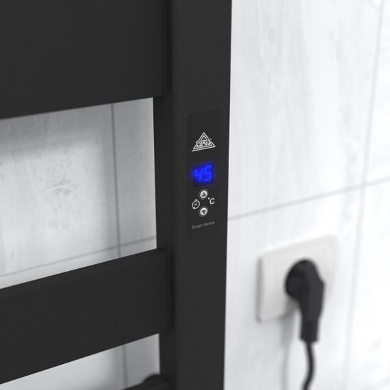 Електрична рушникосушарка Laris Зебра Афіна ЧФ(Ч)9 500 х 1100 Е (підкл. справа) | Зображення 4