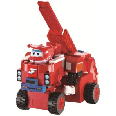 Конструктор Super Wings Blocks 2-in-1 Buildable Transforming Vehicle Jett, Джетт (EU385005) | Зображення 1