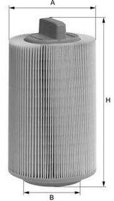 Фільтр повітряний MB (вир-во M-filter) MFILTER A866 на MERCEDES-BENZ E-CLASS седан (W212)