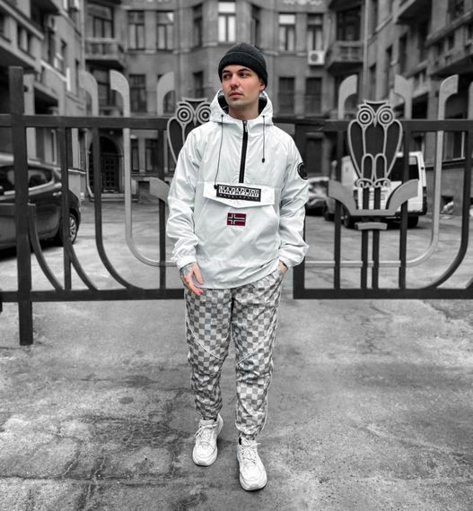 Анорак білий (весна осень) | 49-43.7/500