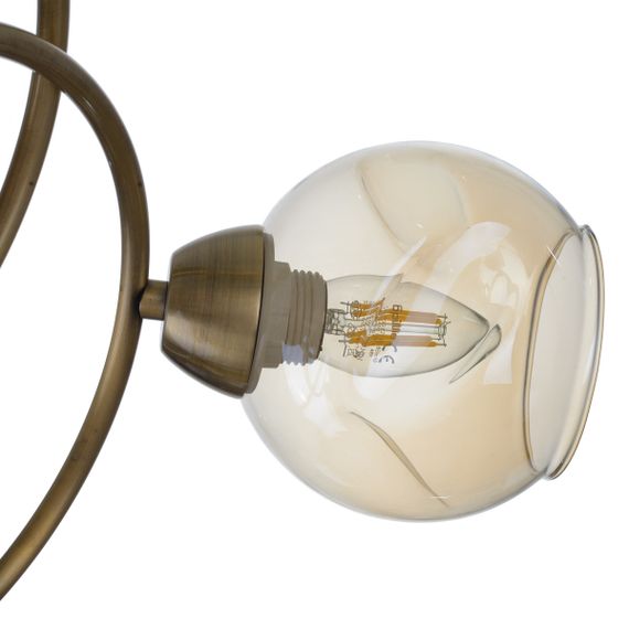 Люстра потолочная в спальню E27 60W AB (LK-683C/6) | Зображення 4