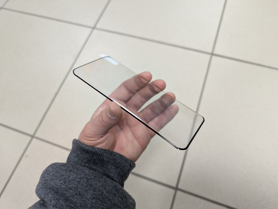 Захисне скло для OnePlus 10 Pro / ВанПлюс 10 Про Mietubl, 5D, з чорною рамкою | Зображення 3