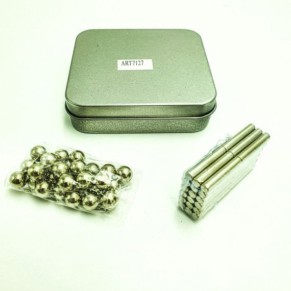 Неокуб магнитный конструктор Buckyballs n Buckybars | Неокуб железный | Магнитная PD-369 игрушка неокуб | Зображення 2